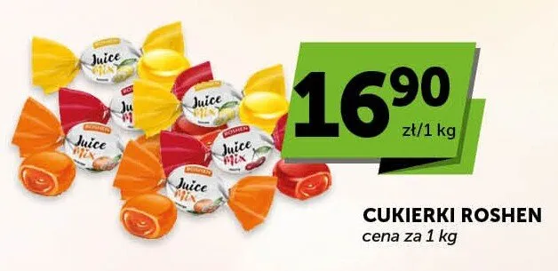 Cukierki cena za 1 kg promocja w Euro Sklep