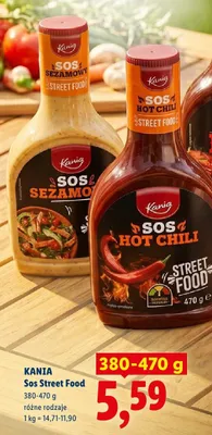Sos Street Food sezamowy Kania promocja w Lidl