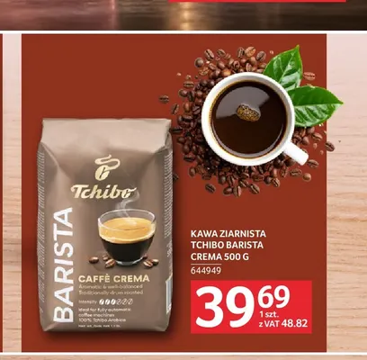 Kawa ziarnista Tchibo Barista Crema promocja w Selgros