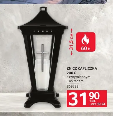 Znicz kapliczka promocja w Selgros