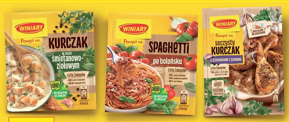 Przyprawa Pomysł na spaghetti po bolońsku Winiary promocja w Biedronka