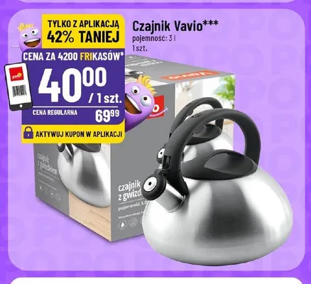 Czajnik Vavio 3 l promocja w POLOmarket