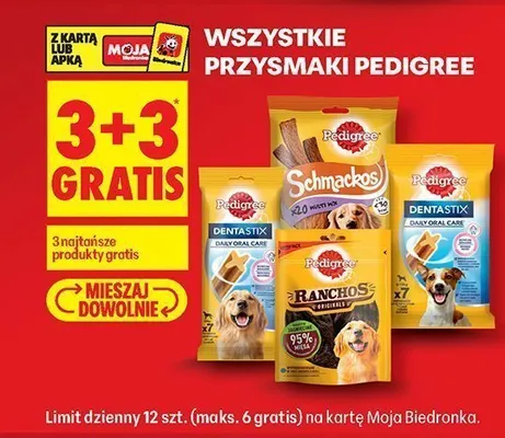 Przysmak dla psa Pedigree Dentastix promocja w Biedronka