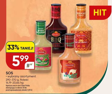 Sos promocja w Chata Polska