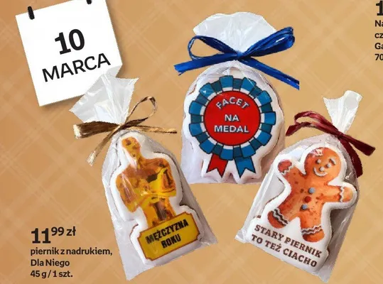 Piernik z nadrukiem Dla Niego promocja w Empik