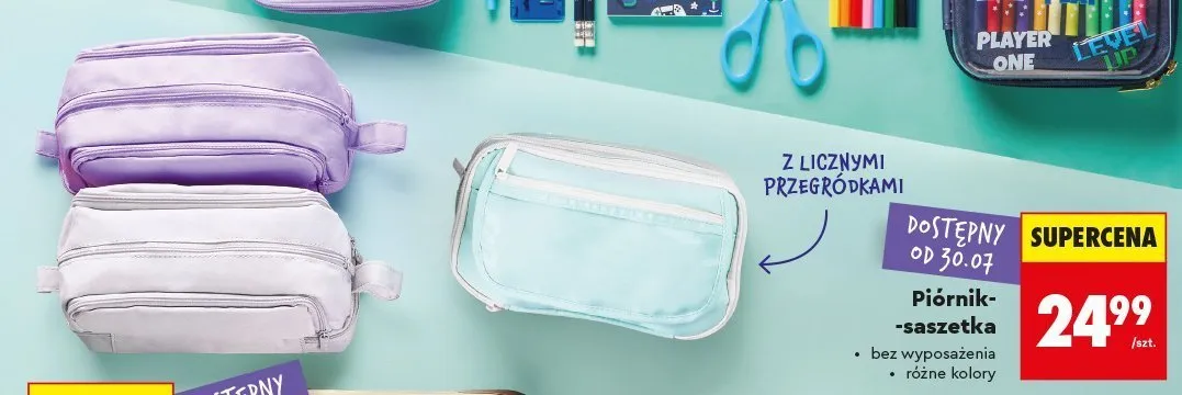 Piórnik-saszetka Kayet promocja w Biedronka