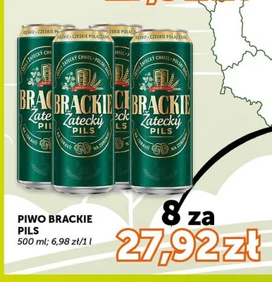 Piwo Brackie Pils 8-pak promocja w ABC