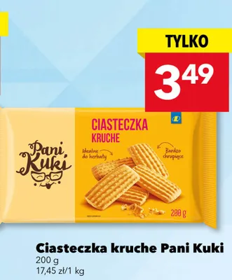Ciasteczka kruche promocja w LEWIATAN