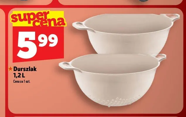 Durszlak 1,2 l promocja w TOPAZ
