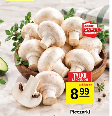 Pieczarki promocja w Gram Market