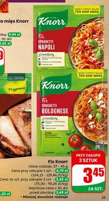 Fix spaghetti bolognese promocja w Dino