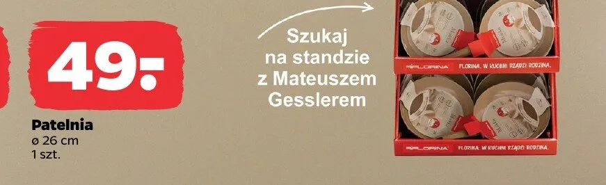 Patelnia 28 cm Tefal promocja w Netto