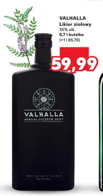 Likier ziołowy Valhalla promocja w Kaufland
