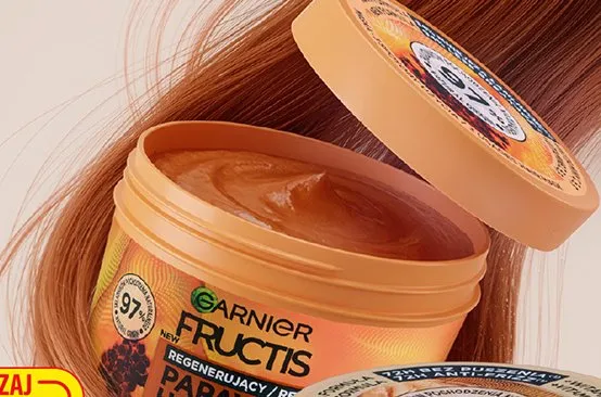 Maska do włosów Garnier Fructis Papaya Hair Food promocja w Biedronka