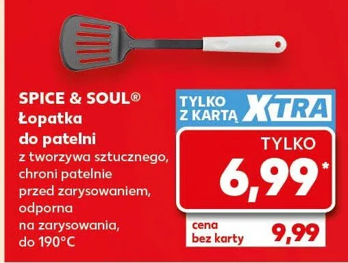 Łopatka do patelni z tworzywa sztucznego Spice & Soul promocja w Kaufland