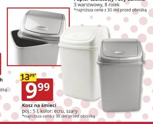 Kosz na śmieci 5 l promocja w Prymus AGD