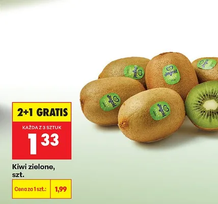 Kiwi zielone promocja w Biedronka