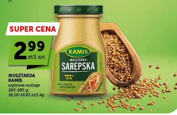 Musztarda Kamis promocja w Euro Sklep