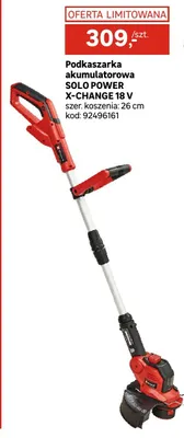 Podkaszarka akumulatorowa Einhell Power X-Change promocja w Leroy Merlin