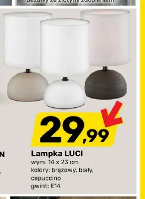 Lampka Luci promocja w Bricomarche