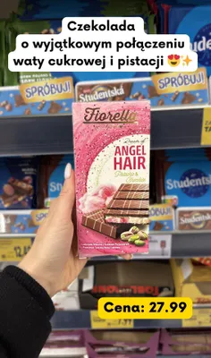 Czekolada Dream of Angel Hair pistacja i czekolada promocja w Kaufland