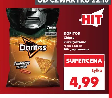 Chipsy kukurydziane Doritos promocja w Kaufland