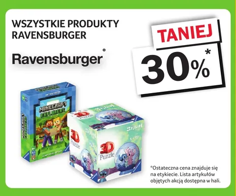 Produkty Ravensburger promocja w Selgros