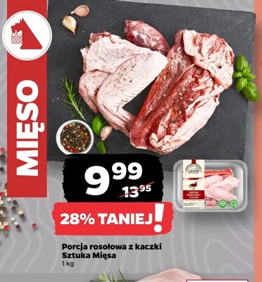 Porcja rosołowa z kaczki Sztuka Mięsa promocja w Netto