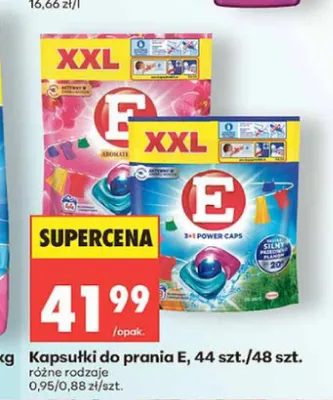 Kapsułki do prania E 44 szt. promocja w Biedronka