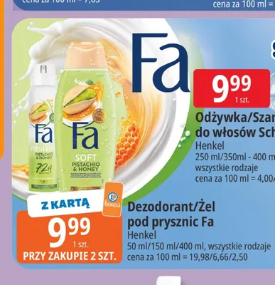 Dezodorant Fa promocja w Leclerc