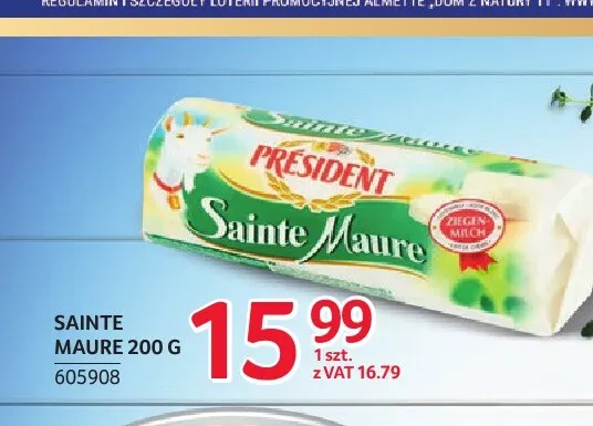 Ser Sainte Maure Président promocja w Selgros