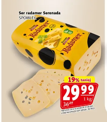 Ser radamer Serenada Spomlek promocja w Prim Market