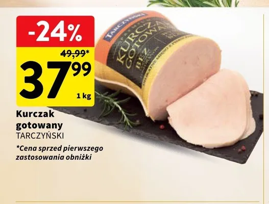 Kurczak gotowany Tarczyński promocja w Intermarche