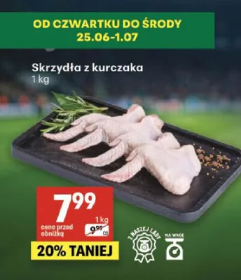 Skrzydła z kurczaka Z Naszej Lady promocja w Delikatesy Centrum