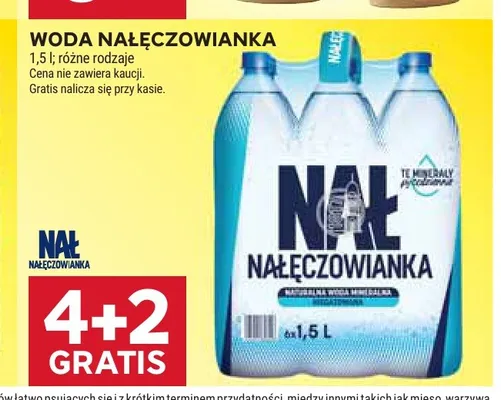 Woda niegazowana Nałęczowianka promocja w Stokrotka