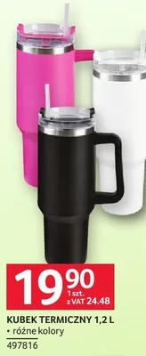 Kubek termiczny 1,2 L różne kolory promocja w Selgros