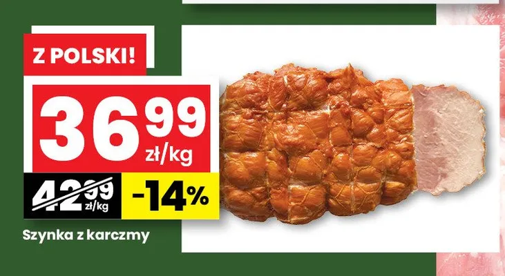Szynka z karczmy promocja w emma MARKET