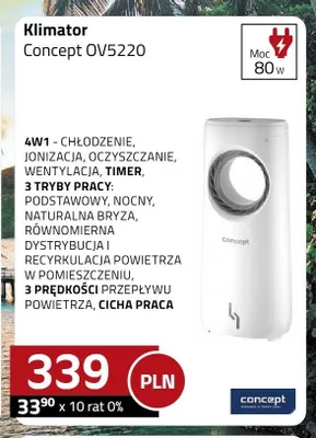 Klimator Concept OV5220 promocja w kakto.pl