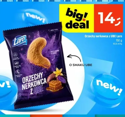 Orzechy nerkowca z UBE Laro promocja w Dealz