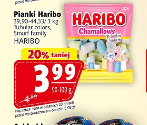 Pianki Haribo Smurf family promocja w Prim Market