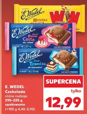 Czekolada różne rodzaje promocja w Kaufland