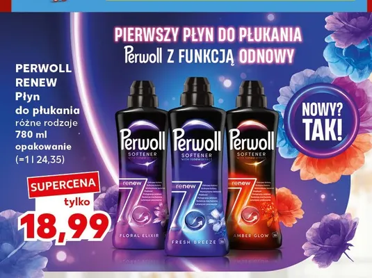 Płyn do płukania Renew Perwoll promocja w Kaufland