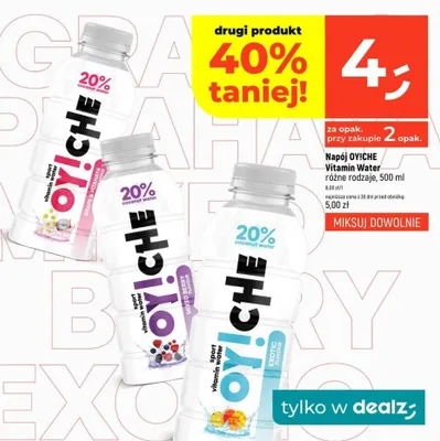 Napój OY!CHE Vitamin Water Exotic promocja w Dealz