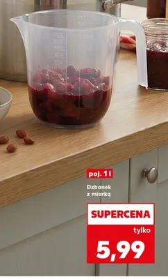Dzbanek z miarką 1 l promocja w Kaufland