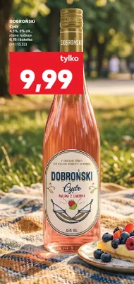 Cydr Dobroński promocja w Kaufland
