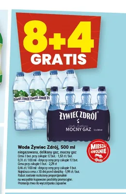 Woda mocno gazowana Żywiec Zdrój promocja w Twój Market