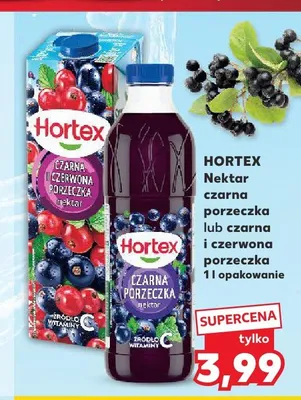 Nektar Hortex czarna porzeczka promocja w Kaufland