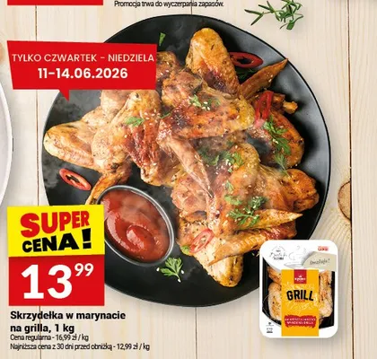 Skrzydełka w marynacie na grilla Białecki Wędzarnia promocja w Twój Market
