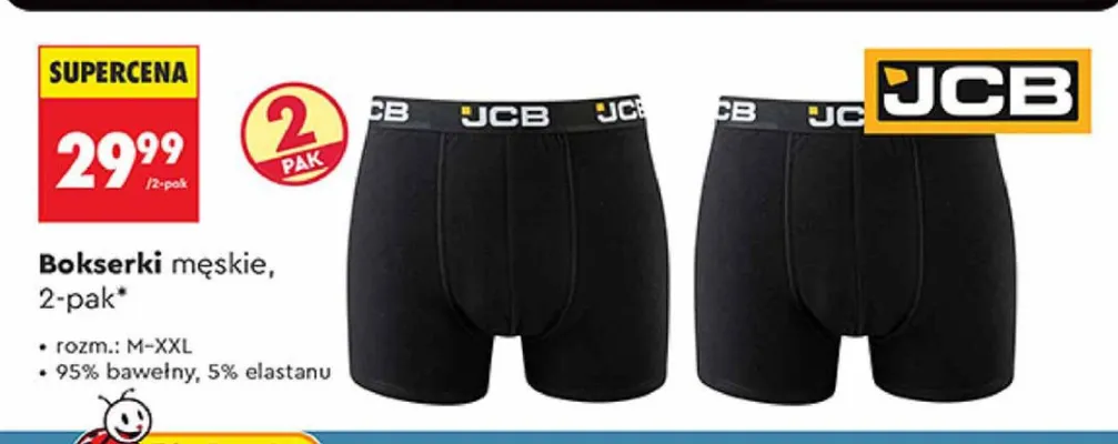 Bokserki męskie promocja w Biedronka