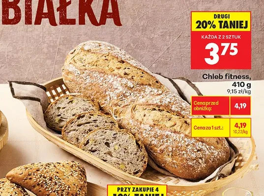Chleb fitness promocja w Biedronka